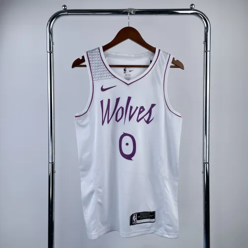 Maglia Minnesota Timberwolves D'Angelo Russell #0 Uomo