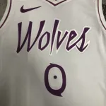 Minnesota Timberwolves D’Angelo Russell #0 Men’s Jersey