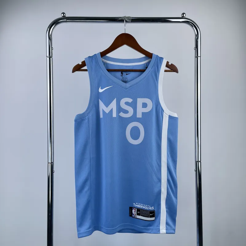 Minnesota Timberwolves D'Angelo Russell #0 Herenshirt