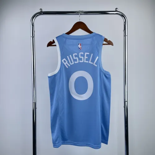 Camiseta Minnesota Timberwolves D'Angelo Russell #0 Hombre