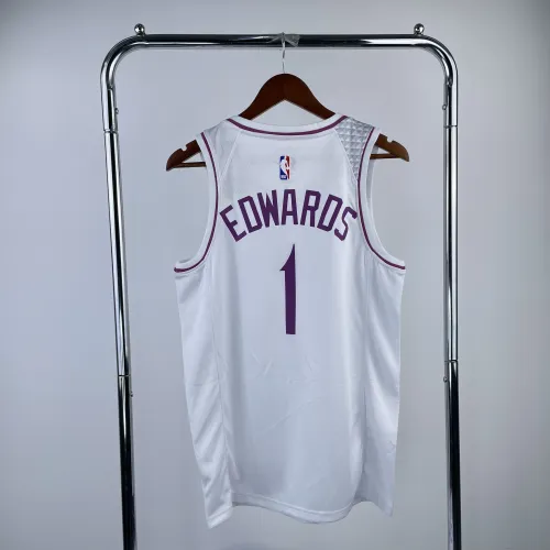 Camiseta Minnesota Timberwolves Anthony Edwards #1 Hombre