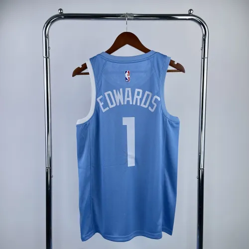 Camiseta Minnesota Timberwolves Anthony Edwards #1 Hombre