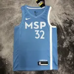 Minnesota Timberwolves Anthony Edwards #1 Herren Trikot