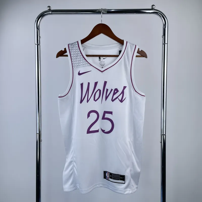 Minnesota Timberwolves Derrick Rose #25 herenshirt