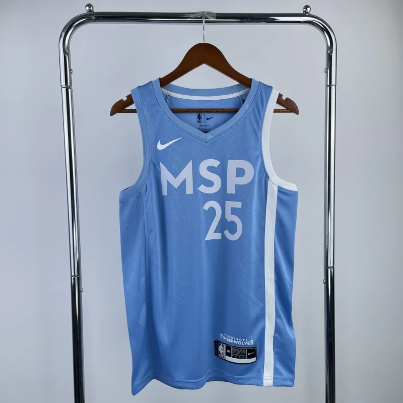Minnesota Timberwolves Derrick Rose #25 Men’s Jersey