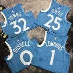 Minnesota Timberwolves Derrick Rose #25 Men’s Jersey