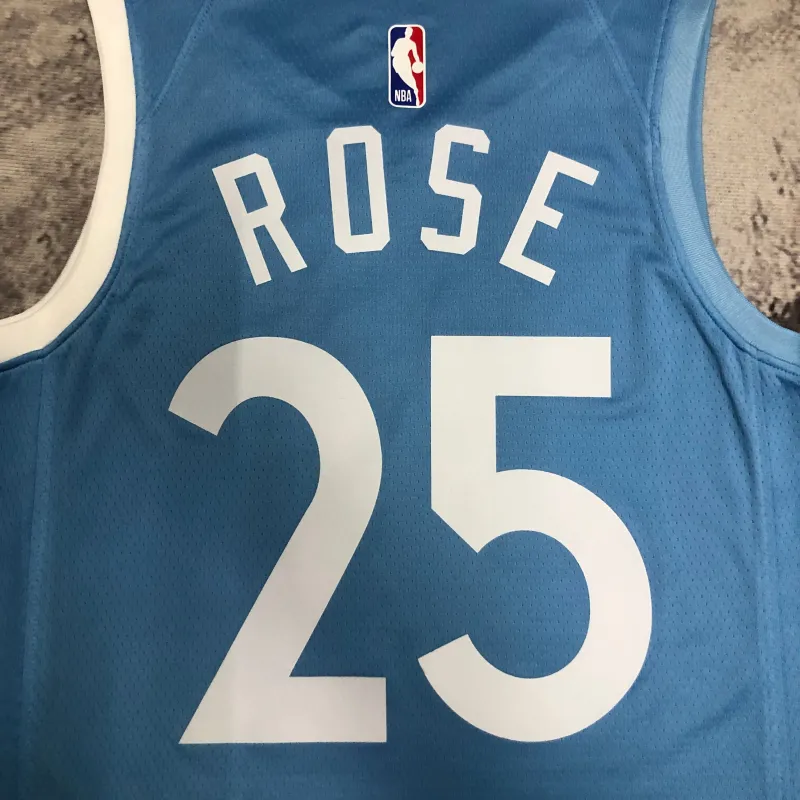 Minnesota Timberwolves Derrick Rose #25 Men’s Jersey