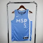 Minnesota Timberwolves Anthony Edwards #5 Maglia da uomo Maglia da uomo Minnesota Timberwolves Anthony Edwards #5