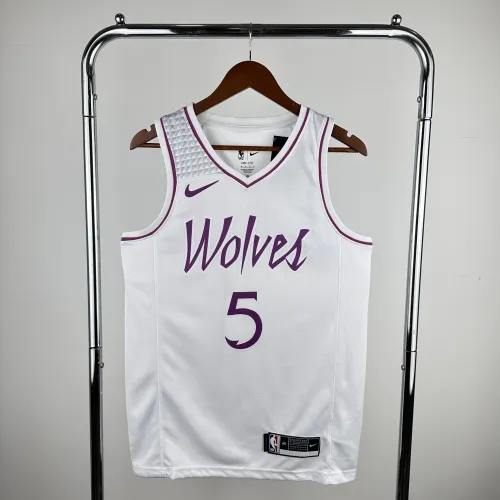 Minnesota Timberwolves Anthony Edwards #5 Men's Jersey