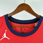 Maillot homme rouge des Pelicans de la Nouvelle-Orléans, Jordan Poole #3