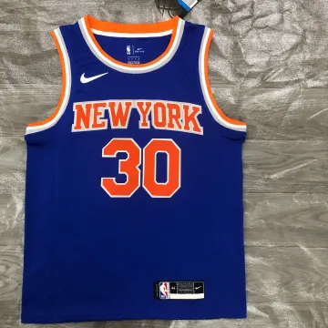 Camisola azul Julius Randle #30 dos New York Knicks | Camisola Swingman da NBA