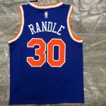 New York Knicks Blue Julius Randle #30 Jersey | NBA Swingman Jersey