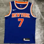 New York Knicks Blue Carmelo Anthony #7 Jersey | NBA Swingman Jersey