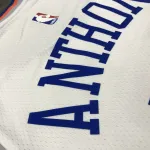 New York Knicks White Carmelo Anthony #7 Jersey | NBA Swingman Jersey