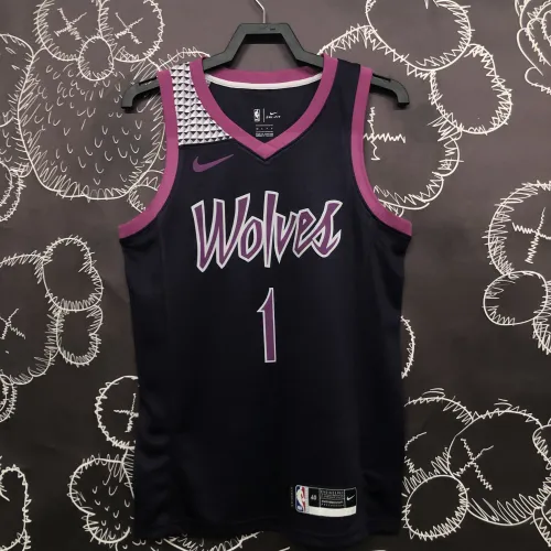 Minnesota Timberwolves Anthony Edwards #1 Men's Jersey