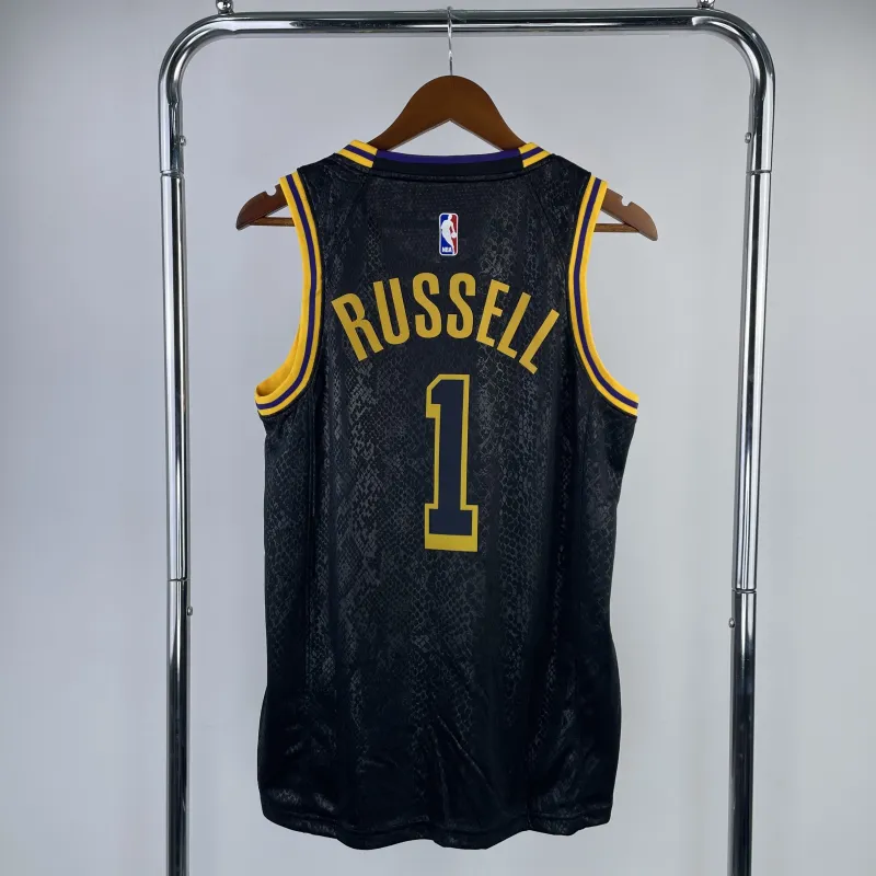 Los Angeles Lakers D'Angelo Russell #1 Camiseta de hombre