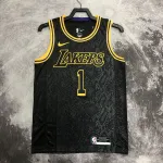Los Angeles Lakers D'Angelo Russell #1 Camiseta de hombre