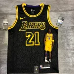 Los Angeles Lakers J.R. Smith #21 Herren Trikot Los Angeles Lakers J.R. Smith #21 Herren Trikot