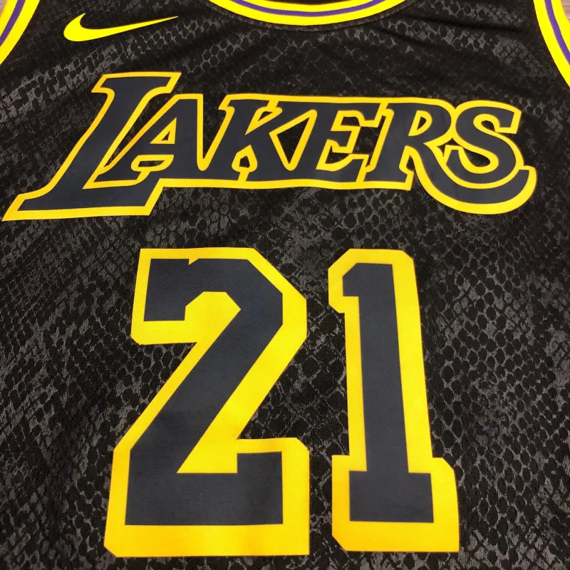 Los Angeles Lakers J.R. Smith #21 Herren Trikot