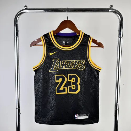 Maillot de jeune LeBron James #23 des Los Angeles Lakers