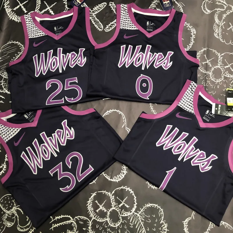 Minnesota Timberwolves Derrick Rose #25 Men’s Jersey