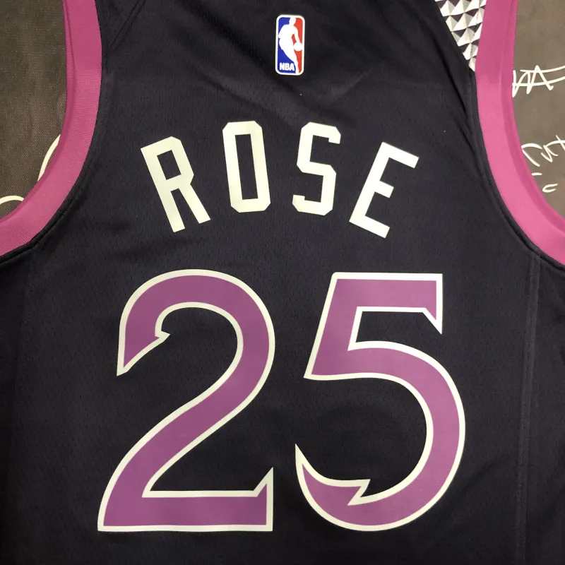 Minnesota Timberwolves Derrick Rose #25 Men’s Jersey