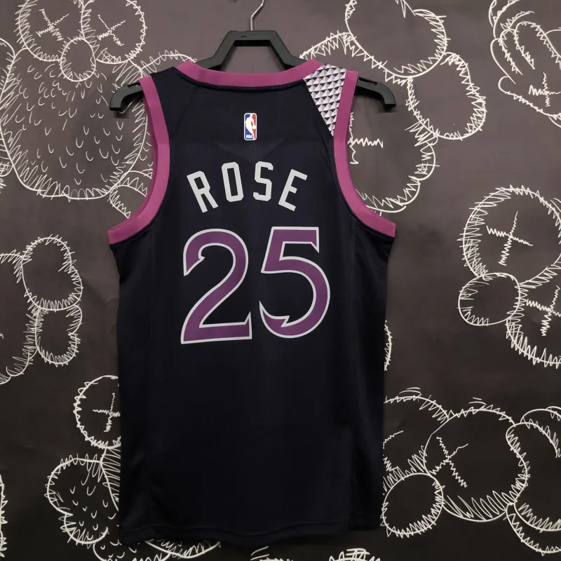 Minnesota Timberwolves Derrick Rose #25 Men’s Jersey