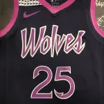 Minnesota Timberwolves Derrick Rose #25 Men’s Jersey