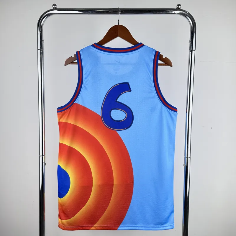 Camiseta de hombre de los Lakers de Los Ángeles con LeBron James #6