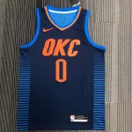 Oklahoma City Thunder Blue Russell Westbrook #0 Men's Jersey Oklahoma City Thunder Blue Russell Westbrook #0 Men’s Jersey