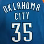 Oklahoma City Thunder Blue Kevin Durant #35 Men’s Jersey