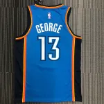 Oklahoma City Thunder Blue Paul George #13 Men’s Jersey