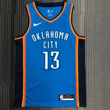 Oklahoma City Thunder Blue James Harden #13 Men's Jersey