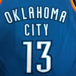 Oklahoma City Thunder Blue James Harden #13 Men’s Jersey