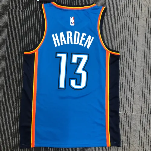 Oklahoma City Thunder Blue James Harden #13 Men’s Jersey