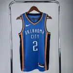 Oklahoma City Thunder Blue Shai Gilgeous-Alexander #2 Men’s Jersey