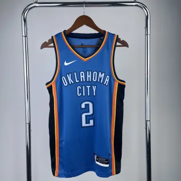Camiseta de hombre Oklahoma City Thunder Blue Shai Gilgeous-Alexander #2