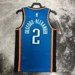 Oklahoma City Thunder Blue Shai Gilgeous-Alexander #2 Men’s Jersey