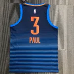 Oklahoma City Thunder Blue Chris Paul #3 Men’s Jersey