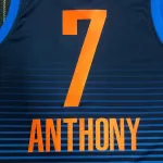 Oklahoma City Thunder Blue Carmelo Anthony #7 Men’s Jersey