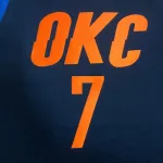 Oklahoma City Thunder Blue Carmelo Anthony #7 Men’s Jersey