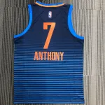 Oklahoma City Thunder Blue Carmelo Anthony #7 Men’s Jersey