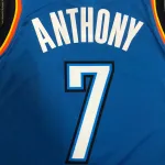 Oklahoma City Thunder Blue Carmelo Anthony #7 Men’s Jersey