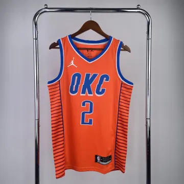 Camisola de homem #2 dos Oklahoma City Thunder Shai Gilgeous-Alexander