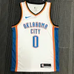 Oklahoma City Thunder White Russell Westbrook #0 Men's Jersey Oklahoma City Thunder White Russell Westbrook #0 Men’s Jersey