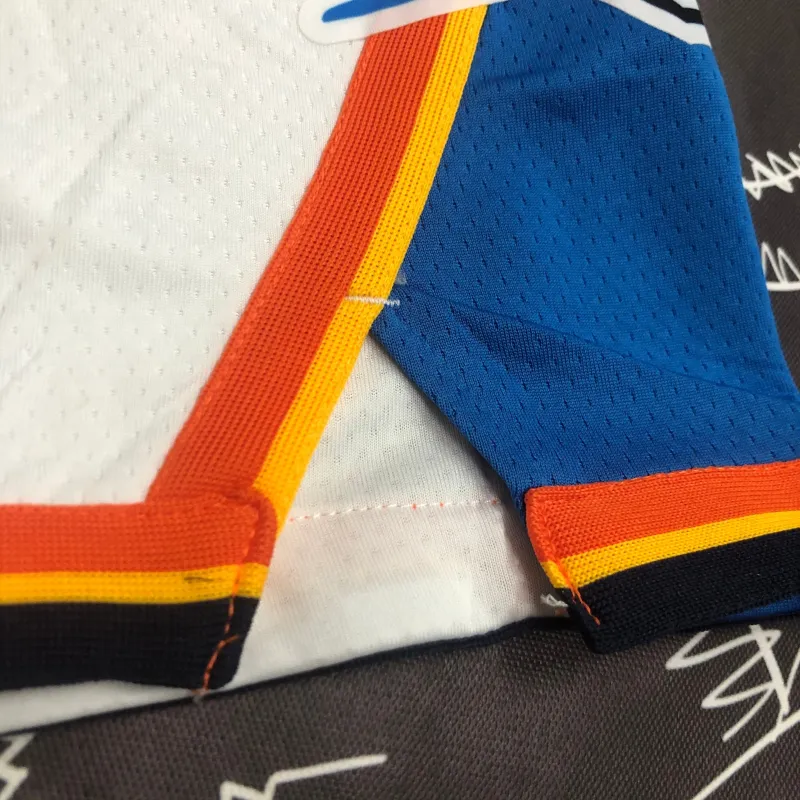 Oklahoma City Thunder White Men’s Shorts
