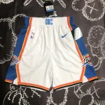 Oklahoma City Thunder White Men’s Shorts