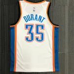 Oklahoma City Thunder White Kevin Durant #35 Men’s Jersey