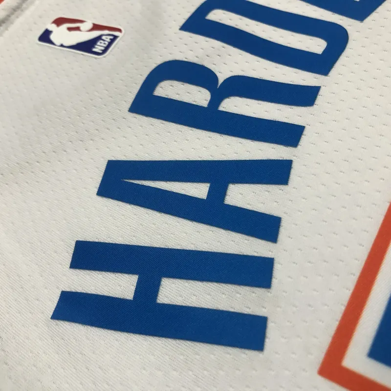 Oklahoma City Thunder White James Harden #13 Men’s Jersey
