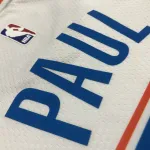 Oklahoma City Thunder wit Chris Paul #3 herenshirt